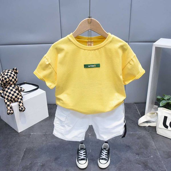 clothing sets children's fashion sports suit years summer simple design boys girls cute casual round neck tshirt shorts piece set, White
clothing sets children's fashion sports suit years summer simple design boys girls cute casual round neck tshirt shorts piece set, White