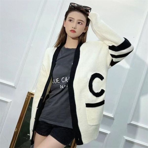 new women's sweaters women spring autumn loose casual woman designer sweater s-xl, White;black
new women's sweaters women spring autumn loose casual woman designer sweater s-xl, White;black