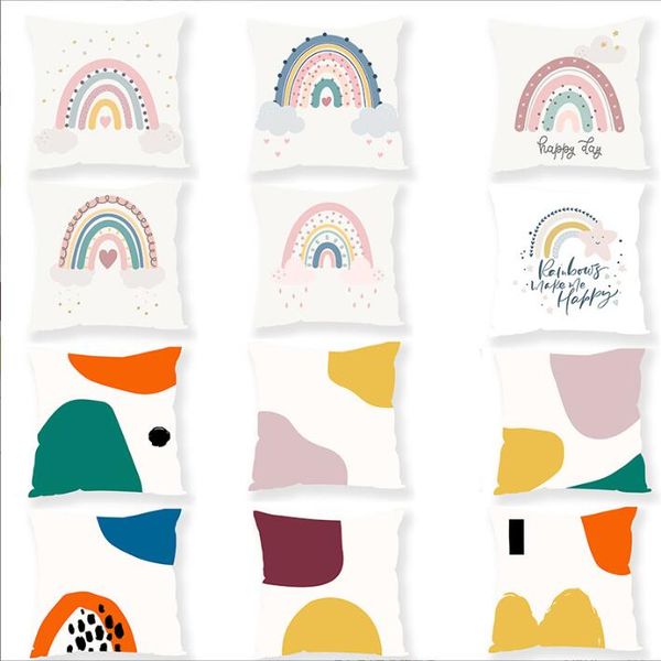 pillow case rainbow pillow cover printed throw pillows case children's room decorative pillowcase sofa couch cushion cover bedding supp
pillow case rainbow pillow cover printed throw pillows case children's room decorative pillowcase sofa couch cushion cover bedding supp