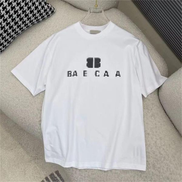 2023 new paris new letter fuzzy short sleeve men's and women's lovers round neck loose t-shirt, White
2023 new paris new letter fuzzy short sleeve men's and women's lovers round neck loose t-shirt, White