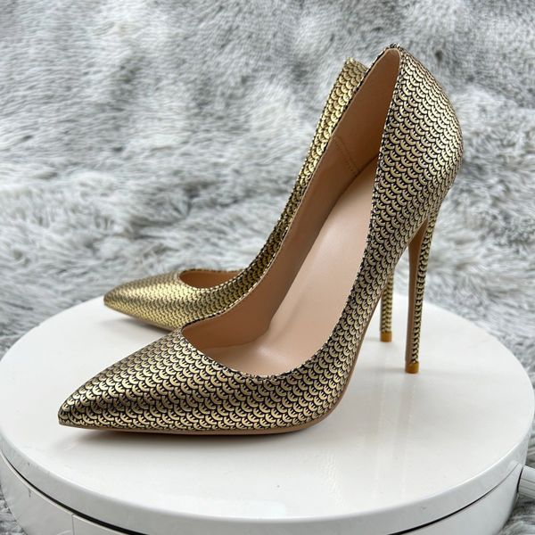 2023 new gold fish scale high heels shoes fashion red bottom women pointed toe thin heel shoes for party show dress slip on stiletto pumps p, Black
2023 new gold fish scale high heels shoes fashion red bottom women pointed toe thin heel shoes for party show dress slip on stiletto pumps p, Black