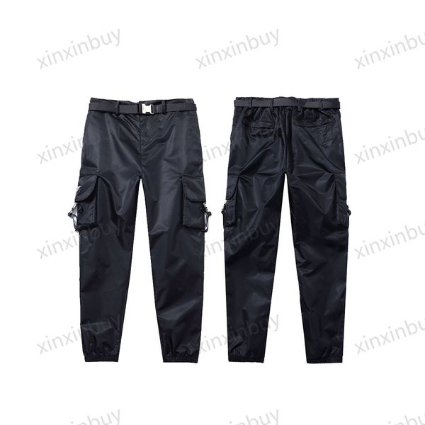 xinxinbuy men women designer pant nylon metal triangle label spring summer men casual pants letter khaki xs-2xl, Black;brown
xinxinbuy men women designer pant nylon metal triangle label spring summer men casual pants letter khaki xs-2xl, Black;brown