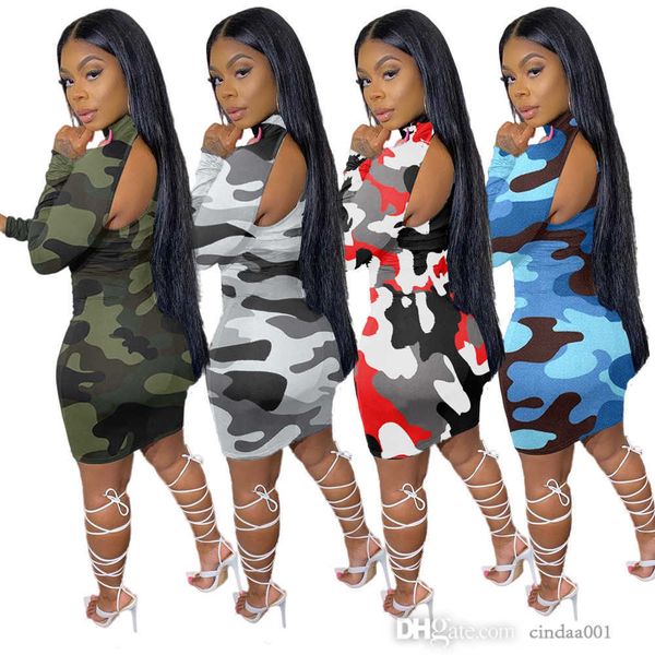 fashionable and cute camouflage printed long sleeve dress for women 2023 spring, Black;gray
fashionable and cute camouflage printed long sleeve dress for women 2023 spring, Black;gray