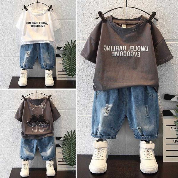 s kids clothing new children's summer cartoon short sleeve baby boys girls tshirt shorts two piece set y, White
s kids clothing new children's summer cartoon short sleeve baby boys girls tshirt shorts two piece set y, White