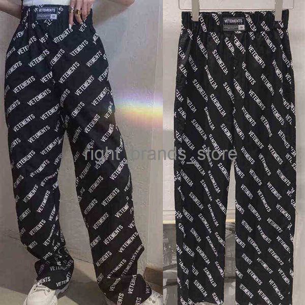 men's pants full vetents pants men women streetwear vetents straight pants fabric vtm trousers 0213v23, Black
men's pants full vetents pants men women streetwear vetents straight pants fabric vtm trousers 0213v23, Black