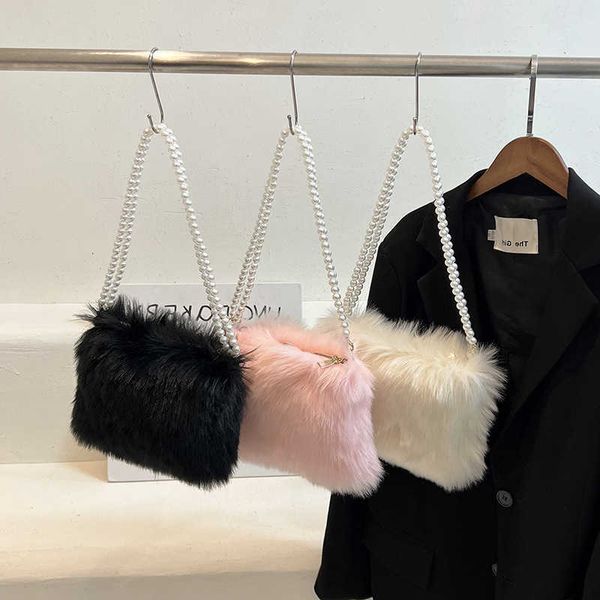 ins fashion women solid color shoulder bags winter plush underarm pearl beaded strap fluffy hand travel purse
ins fashion women solid color shoulder bags winter plush underarm pearl beaded strap fluffy hand travel purse
