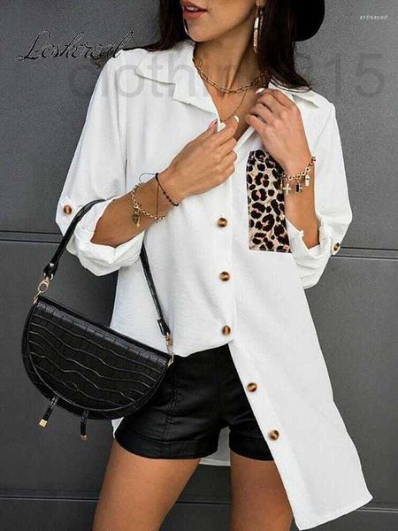 women's blouses & shirts designer fashion long sleeve white leopard patchwork shirt women 2023 autumn loose casual femme colthes and f
women's blouses & shirts designer fashion long sleeve white leopard patchwork shirt women 2023 autumn loose casual femme colthes and f