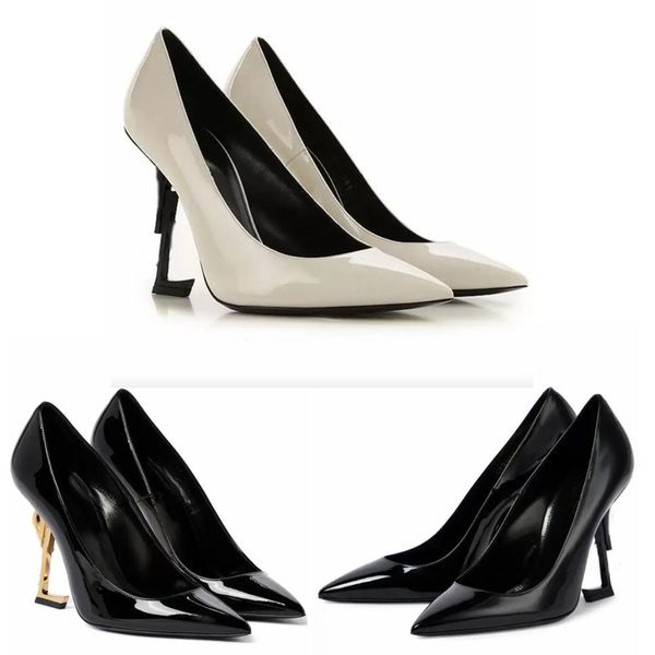 summer women's sandals fashion brand patent oil pump 110mm leather high heels pointed elegant women's couture wedding dress formal, Black
summer women's sandals fashion brand patent oil pump 110mm leather high heels pointed elegant women's couture wedding dress formal, Black