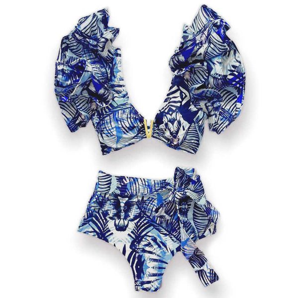 women's swimwear 2022 new high waist bikini sets ruffle swimwear women swimsuit print floral dots v-neck beach wear bathing suits biqui, White;black
women's swimwear 2022 new high waist bikini sets ruffle swimwear women swimsuit print floral dots v-neck beach wear bathing suits biqui, White;black
