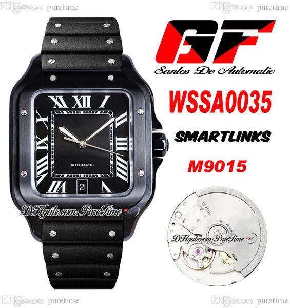 gf v2 wssa003 miyota 9015 automatic mens watch all black steel case dial white roman markers rubber super edition puretime 05f6, Slivery;brown
gf v2 wssa003 miyota 9015 automatic mens watch all black steel case dial white roman markers rubber super edition puretime 05f6, Slivery;brown