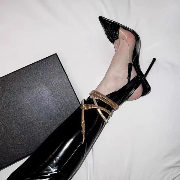 2023 women wedding dress shoes pump shoes high heels follies strass pointed rhinestone pop pumps sandal mesh sandals with box, Black
2023 women wedding dress shoes pump shoes high heels follies strass pointed rhinestone pop pumps sandal mesh sandals with box, Black