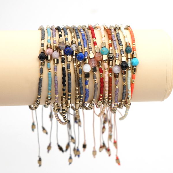 bohemian rice bead beaded bracelet colorful hand woven friendship bracelets creative gift, Black
bohemian rice bead beaded bracelet colorful hand woven friendship bracelets creative gift, Black