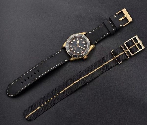 nato strap 43mm bronze case watch automatic 2824 movement 79250bb v4 sapphire crystal wristwatch casual classic watches, Slivery;golden
nato strap 43mm bronze case watch automatic 2824 movement 79250bb v4 sapphire crystal wristwatch casual classic watches, Slivery;golden