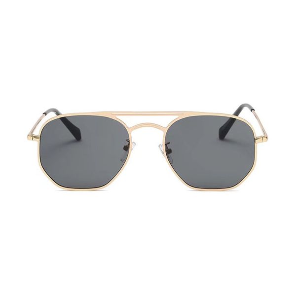 fashion polygonal sunglasses for men women double bridge metal frame classic designer sun glasses gradient uv400 shades with cases, White;black
fashion polygonal sunglasses for men women double bridge metal frame classic designer sun glasses gradient uv400 shades with cases, White;black