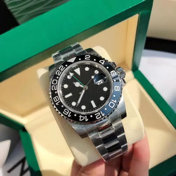 with original box mens automatic mechanical watches 41mm full stainless steel black ceramic sapphire glass super luminous wristwatch 66, Slivery;brown
with original box mens automatic mechanical watches 41mm full stainless steel black ceramic sapphire glass super luminous wristwatch 66, Slivery;brown