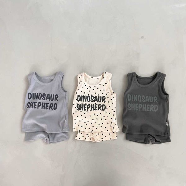 clothing sets yearold baby wave point sleeveless suit summer boys and girls cotton letter tshirt shorts casual loose sports twopiece, White
clothing sets yearold baby wave point sleeveless suit summer boys and girls cotton letter tshirt shorts casual loose sports twopiece, White