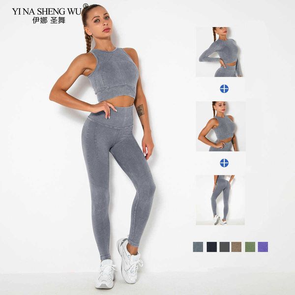 exercise fitness clothing yoga set seamless washed yoga wear sports running fitness pants tight high stretch long sleeve yoga pants gym spor
exercise fitness clothing yoga set seamless washed yoga wear sports running fitness pants tight high stretch long sleeve yoga pants gym spor