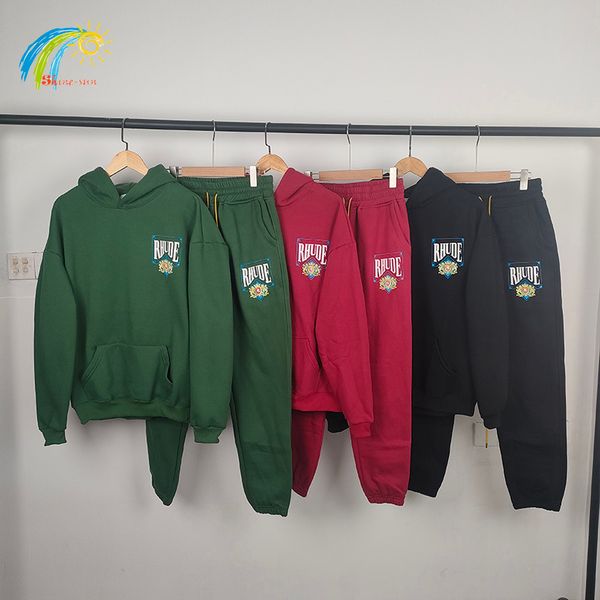 men s hoodies sweatshirts card print red black green rhude brushed hoodie men women loose pullovers hip hop streetwear 230213
men s hoodies sweatshirts card print red black green rhude brushed hoodie men women loose pullovers hip hop streetwear 230213
