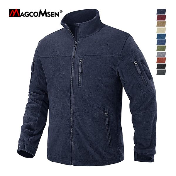 mens jackets magcomsen mens fleece tactical jacket winter stand collar multi pockets military field jackets outerwear outdoor work warm coat, Black;brown
mens jackets magcomsen mens fleece tactical jacket winter stand collar multi pockets military field jackets outerwear outdoor work warm coat, Black;brown