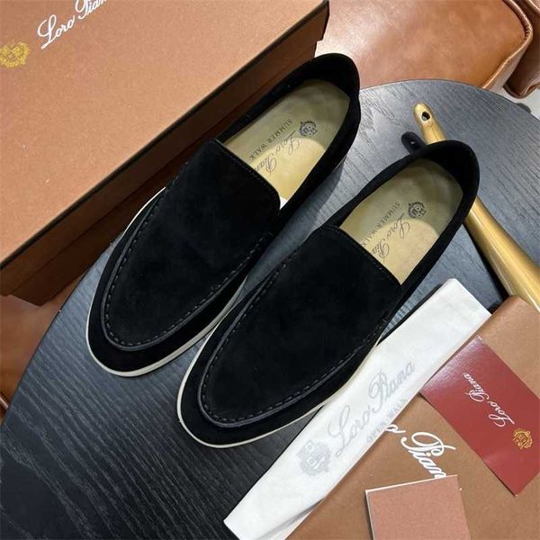 italy designer loropiana shoes elegant men's and women's suede casual shoes board shoes lazy shoes elastic soft and durable, Black;white
italy designer loropiana shoes elegant men's and women's suede casual shoes board shoes lazy shoes elastic soft and durable, Black;white