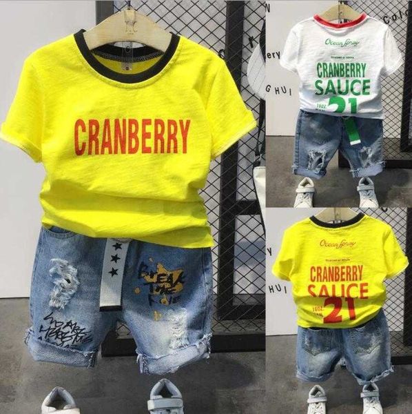 kids children clothing suit new baby boys sets summer cotton letter printed boy clothes set pcs t shirtdenim shorts, White
kids children clothing suit new baby boys sets summer cotton letter printed boy clothes set pcs t shirtdenim shorts, White