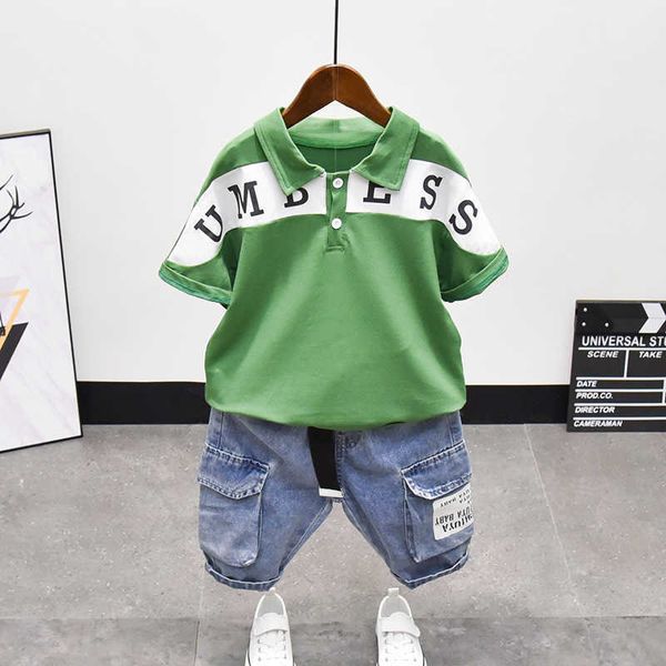 clothing tracksuit kids outfit new summer boy clothes lapel tshirt pcs suit children short sleeved sets, White
clothing tracksuit kids outfit new summer boy clothes lapel tshirt pcs suit children short sleeved sets, White