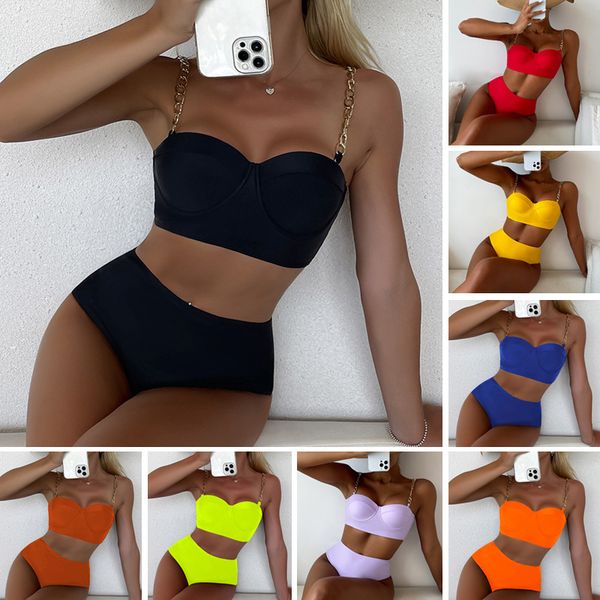 women's bikini set cutout side swimwear,strapless two piece swimsuits for women bathing suits
women's bikini set cutout side swimwear,strapless two piece swimsuits for women bathing suits