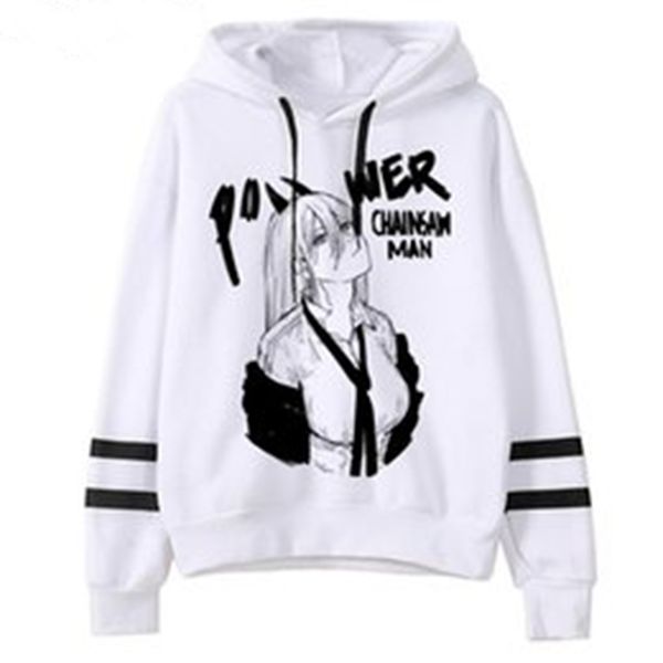 men's hoodies & sweatshirts japanese anime chainsaw man men makima power graphic streetwear harajuku pochita cartoon male, Black
men's hoodies & sweatshirts japanese anime chainsaw man men makima power graphic streetwear harajuku pochita cartoon male, Black