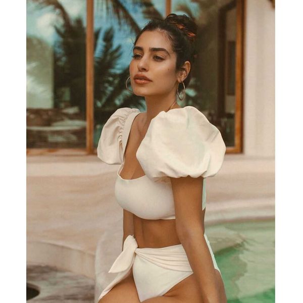 women's swimwear 2022 new arrival bikini set for women brazilian biquini bikinis swimwear sleeves print swimsuit bathing suit beach wea, White;black
women's swimwear 2022 new arrival bikini set for women brazilian biquini bikinis swimwear sleeves print swimsuit bathing suit beach wea, White;black