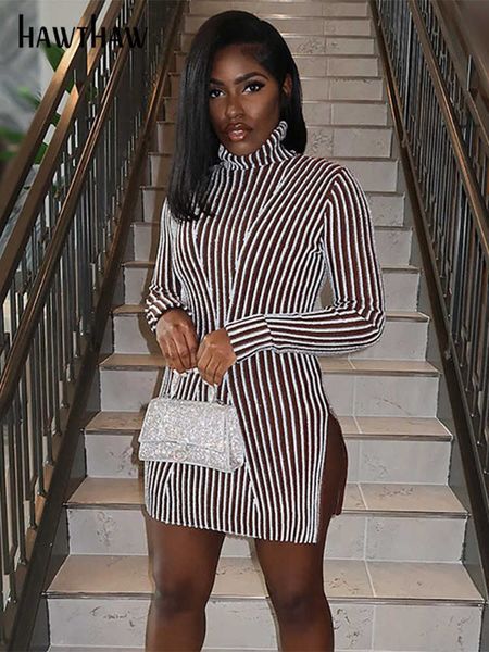 party dresses hawthaw women fashion long sleeve striped bodycon streetwear mini dress 2022 spring autumn clothes wholesale items for busines, White;black
party dresses hawthaw women fashion long sleeve striped bodycon streetwear mini dress 2022 spring autumn clothes wholesale items for busines, White;black