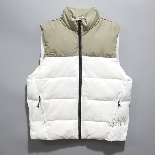 men's vests zaaho autumn winter men fashion patchwork vest coat casual zipper warm sleeveless jacket male waistcoats 230213, Black;white
men's vests zaaho autumn winter men fashion patchwork vest coat casual zipper warm sleeveless jacket male waistcoats 230213, Black;white