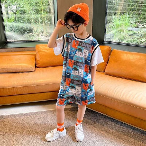 clothing sets year kids sportswear boys sports clothes suit summer new children's fashion leisure stitching tshirt pant pcs set, White
clothing sets year kids sportswear boys sports clothes suit summer new children's fashion leisure stitching tshirt pant pcs set, White