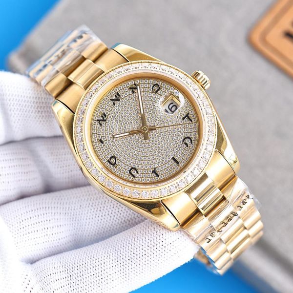 mens watch automatic mechanical watches case with diamond 40mm sapphire business wristwatch montre de luxe, Slivery;brown
mens watch automatic mechanical watches case with diamond 40mm sapphire business wristwatch montre de luxe, Slivery;brown