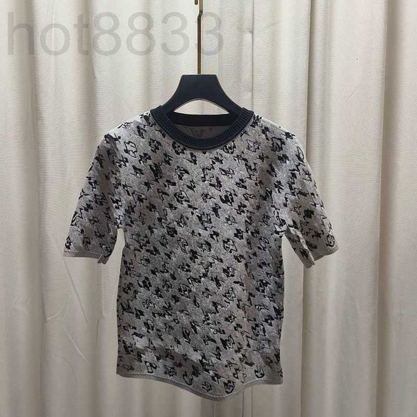 women's knits & tees designer 2023 design sweaters spring summer pattern pullover women sweater o-neck elegant short sleeve ladies poy, White
women's knits & tees designer 2023 design sweaters spring summer pattern pullover women sweater o-neck elegant short sleeve ladies poy, White