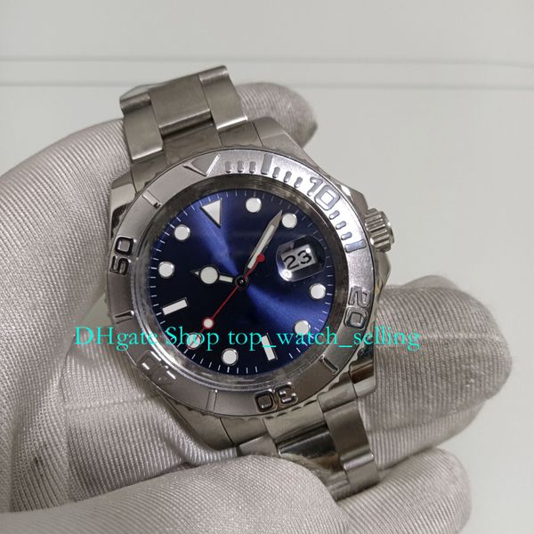 4 style automatic watches with box for mens 40mm platinum bezel blue dial stainless steel bracelet folding clasp asia 2813 movement mechanic, Slivery;golden
4 style automatic watches with box for mens 40mm platinum bezel blue dial stainless steel bracelet folding clasp asia 2813 movement mechanic, Slivery;golden
