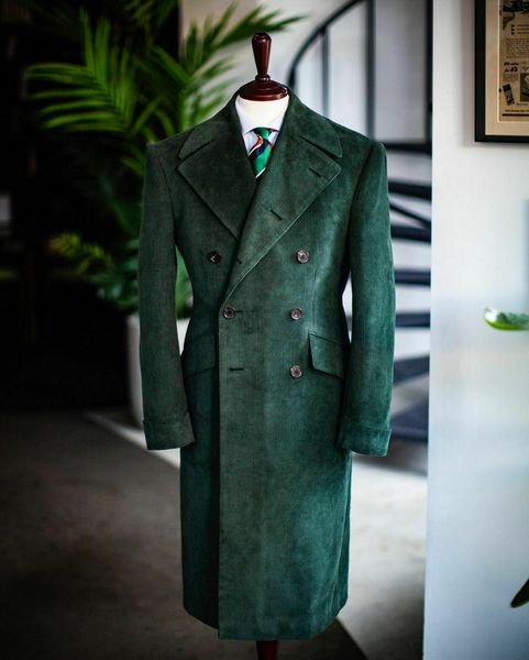 men's wool blends corduroy notched lapel tuxedo jacket double breasted blazer long coat wedding prom dress custom 230213, Black
men's wool blends corduroy notched lapel tuxedo jacket double breasted blazer long coat wedding prom dress custom 230213, Black