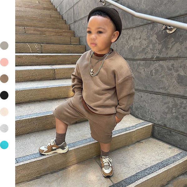 clothing sets new winter kids boys girls clothes pieces tracksuit outfits set solid sweatshirtelastic joggers shorts causal suit, White
clothing sets new winter kids boys girls clothes pieces tracksuit outfits set solid sweatshirtelastic joggers shorts causal suit, White