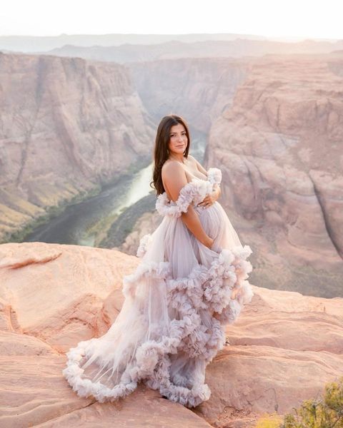2023 prom dresses ruffles tulle kimono women robe for pshoot off shoulder evening gowns african cape cloak maternity dress pgraphy tiered fl, Black
2023 prom dresses ruffles tulle kimono women robe for pshoot off shoulder evening gowns african cape cloak maternity dress pgraphy tiered fl, Black