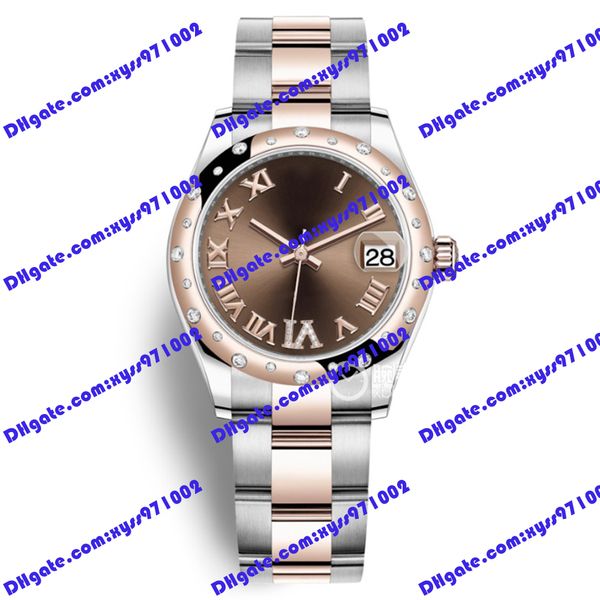 watch 2813 sports automatic watch 278341 watch 31mm brown roman dial 18k rose gold stainless steel diamond watch band sapphire glass m278341, Slivery;brown
watch 2813 sports automatic watch 278341 watch 31mm brown roman dial 18k rose gold stainless steel diamond watch band sapphire glass m278341, Slivery;brown