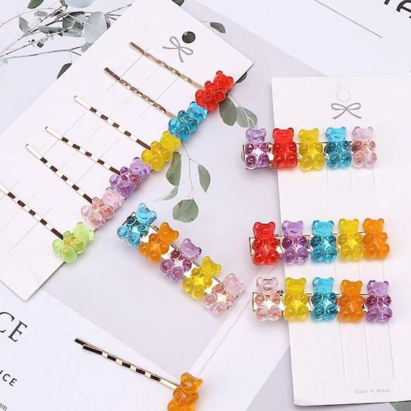 20pcs/children hair accessories mixed cartoon panda bear hair clips barrette gummy bear candy hairpin kids girls-a, Slivery;white
20pcs/children hair accessories mixed cartoon panda bear hair clips barrette gummy bear candy hairpin kids girls-a, Slivery;white