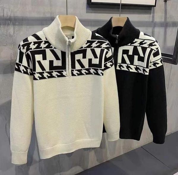 new mens classic casual sweater men spring autumn clothing sweaters men's knitting shirt women outwear clothes dress -3xl c011, White;black
new mens classic casual sweater men spring autumn clothing sweaters men's knitting shirt women outwear clothes dress -3xl c011, White;black