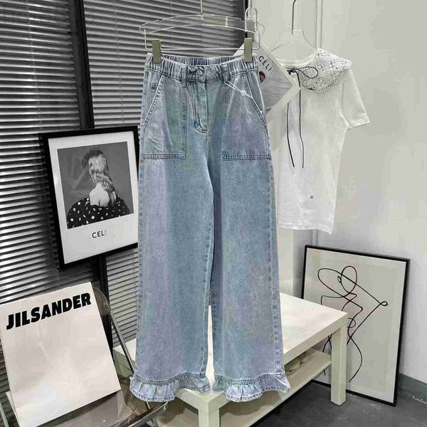 women's pants & capris designer new lace design high waist slim wide leg drop feel denim autumn jlnk, Black;white
women's pants & capris designer new lace design high waist slim wide leg drop feel denim autumn jlnk, Black;white
