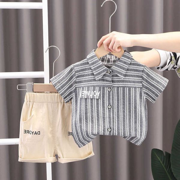 clothing summer kids baby boys outfit sets short sleeve lapel button striped shirt print letter shorts clothes suit years, White
clothing summer kids baby boys outfit sets short sleeve lapel button striped shirt print letter shorts clothes suit years, White