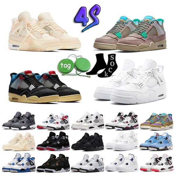 4 basketball shoes men women 4s black cat j4 red cement military black thunder midnight navy university blue offs white mens trainers retro
4 basketball shoes men women 4s black cat j4 red cement military black thunder midnight navy university blue offs white mens trainers retro