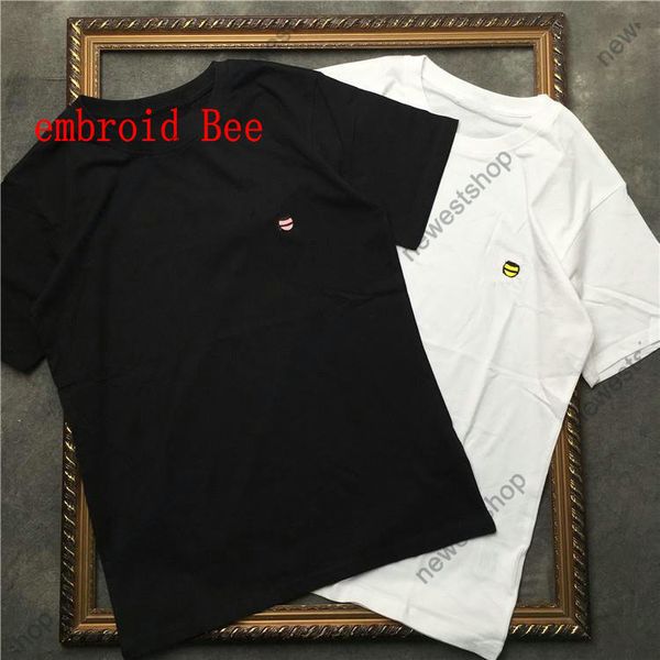 2023 summer mens embroidery bee t shirt luxury europe shirts fashion womens designer t-shirt women street casual cotton tee tshirt mix, White;black
2023 summer mens embroidery bee t shirt luxury europe shirts fashion womens designer t-shirt women street casual cotton tee tshirt mix, White;black