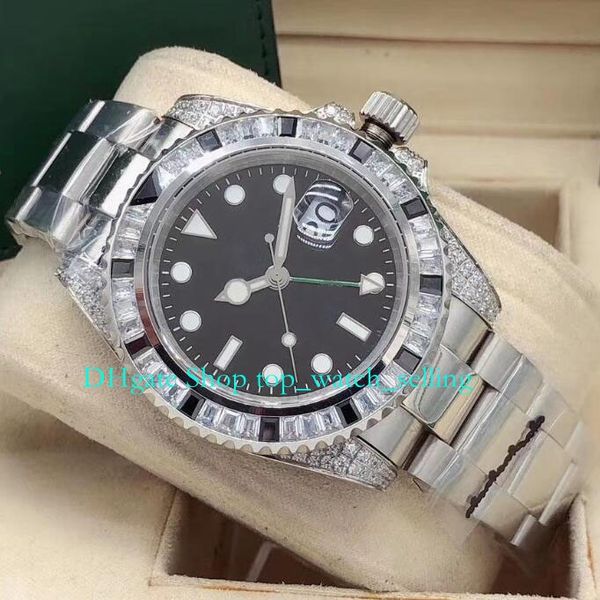 7 style with box watches for men's black bial 40mm diamond ruby seat diamond baguette bezel gold stainless steel bracelet asia 2813 mec, Slivery;golden
7 style with box watches for men's black bial 40mm diamond ruby seat diamond baguette bezel gold stainless steel bracelet asia 2813 mec, Slivery;golden