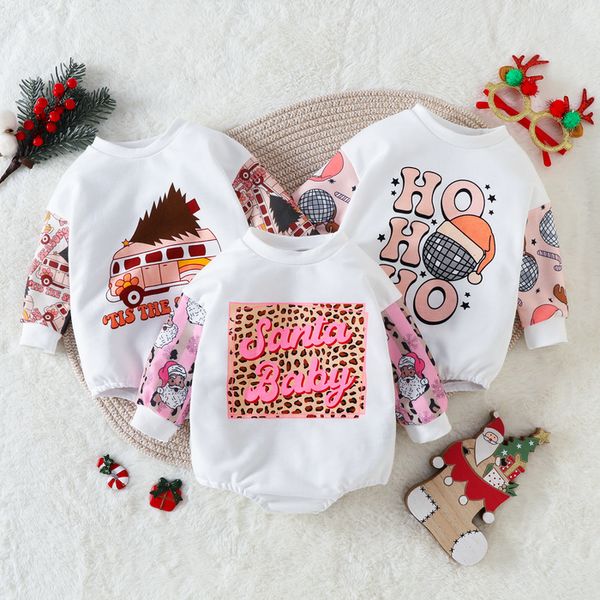 jumpsuits fashion born baby boy girls christmas rompers clothing xmas treecarletter print patchwork long sleeve sweatshirts 230213, Blue
jumpsuits fashion born baby boy girls christmas rompers clothing xmas treecarletter print patchwork long sleeve sweatshirts 230213, Blue