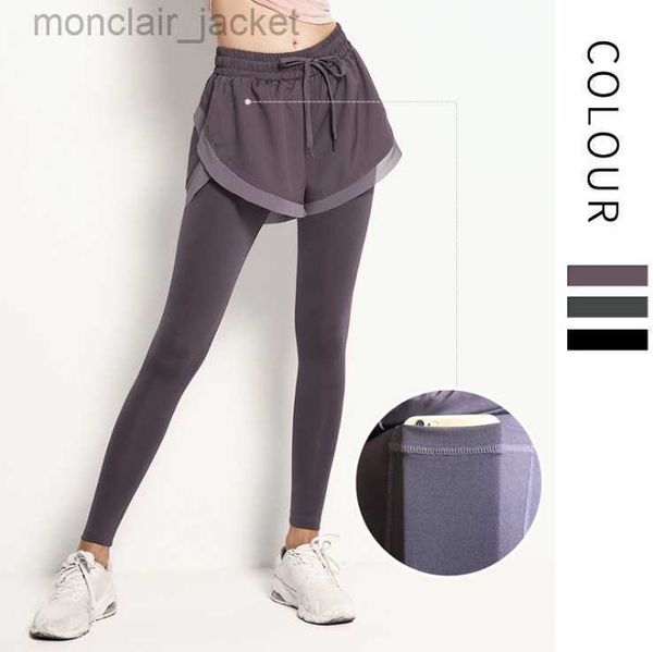 desginer alos yoga legging same nude fake two piece pants women's high waist hip lift fitness pants elastic sports pants, Black
desginer alos yoga legging same nude fake two piece pants women's high waist hip lift fitness pants elastic sports pants, Black