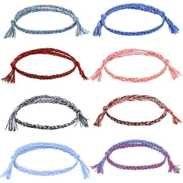 colorful handmade woven braided rope friendship charm bracelets for women men lover decor fashion jewelry, Golden;silver
colorful handmade woven braided rope friendship charm bracelets for women men lover decor fashion jewelry, Golden;silver