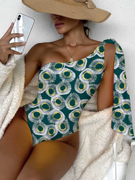 women's swimwear 2023 print swimsuit women one shoulder one piece swimsuit mesh ruffle beachwear bathing suit vintage retro monkini j23, White;black
women's swimwear 2023 print swimsuit women one shoulder one piece swimsuit mesh ruffle beachwear bathing suit vintage retro monkini j23, White;black
